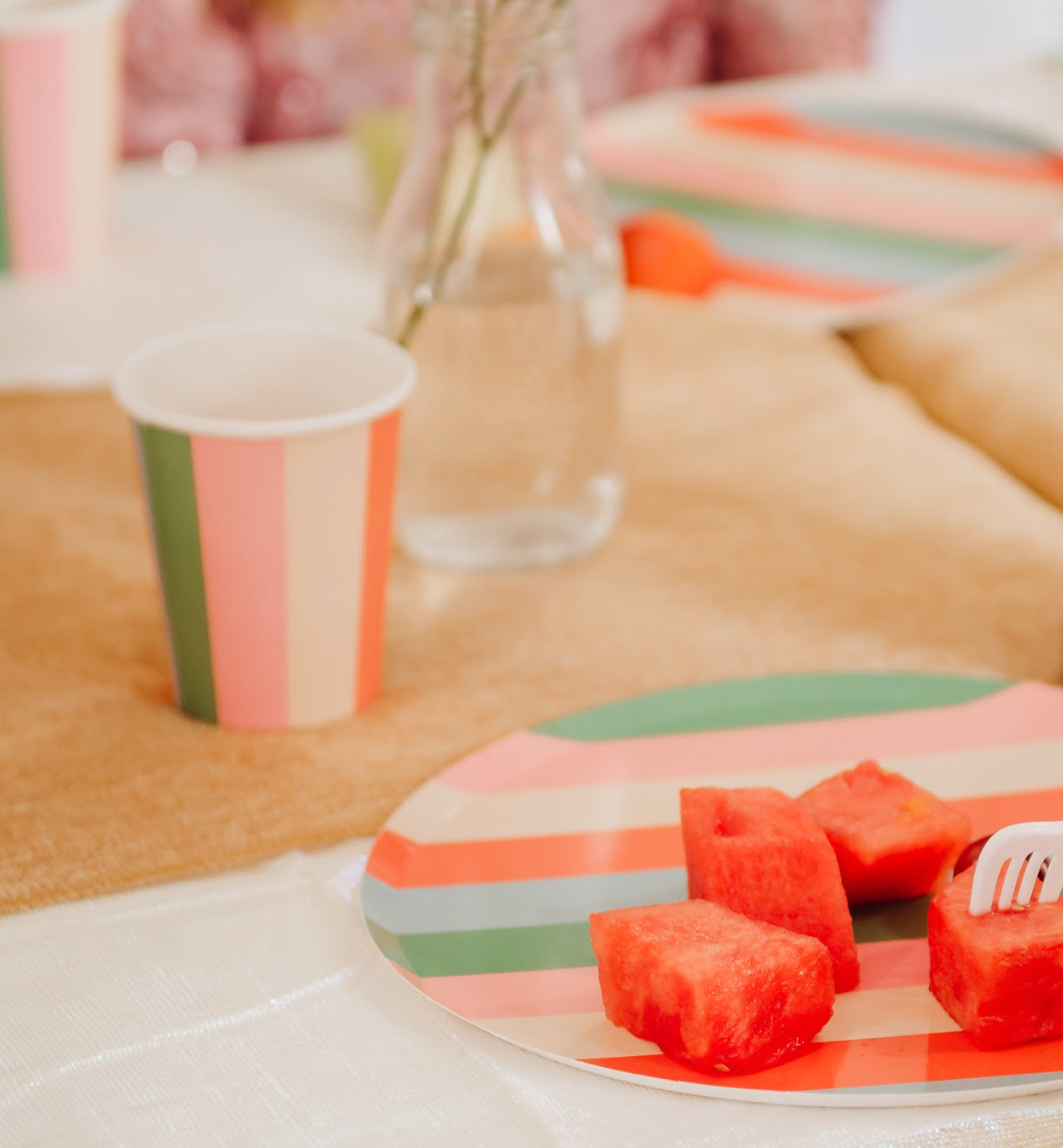 Striped Paper Cups (x 12) - Striped Collection
