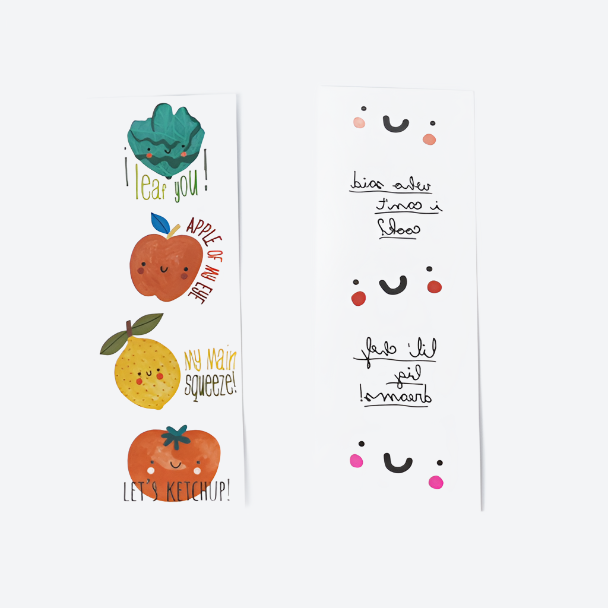 Little Chef Temporary TattoosSizzle up your style with these vibrant Little Chef Temporary Tattoos! Boasting 9 playful, happy fruit and veggie-themed designs, you can apply 'em in a flash and shPOP party suppliesChef Temporary Tattoos fake tattoos