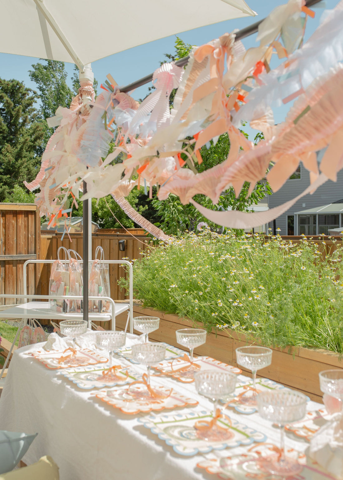 Colorful 1st birthday party setup with themed decorations and playful activities for babies