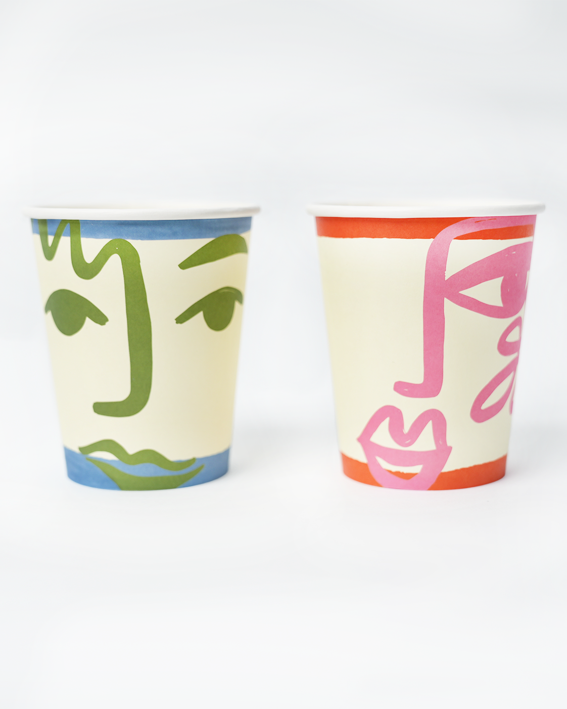 Art Party Cups (x 12)Add a touch of artistic flair to your party with these cups featuring Picasso-inspired faces. These cups are not just for sipping; they're little masterpieces in thePOP party suppliesArt Party Cups Face Party Cups