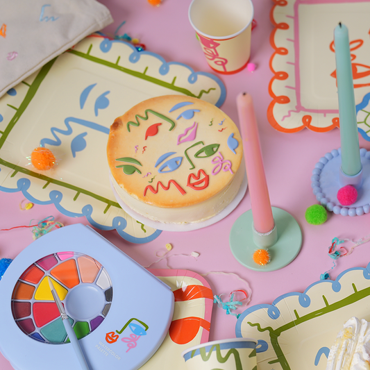 Art Party 96 piece Complete Party Pack ($395 Value)96 piece art party pack! 🧑🏼‍🎨
Let your little Picasso shine with this all-in-one party pack🎨 perfect for a party of 12. Here’s to making a masterpiece!
Complete POP party suppliesArt Party 96 piece Complete Party Pack ($395
