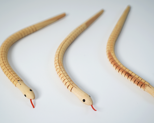 Sssssnake Catcher Wooden SnakesAdd an activity to your sssssnake catcher party with these ready to be painted wooden snakes! A natural wood material is ready to be decorated with paint or pens, soPOP party suppliesSssssnake Catcher Wooden Snakes
